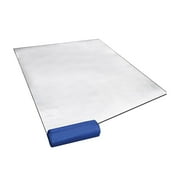 Double-Sided Thickened Aluminum Foil Insulating Mat for Camping, Beach, Picnic - Waterproof, Heatproof, Portable Foldable Tent Floor Pad for Outdoor Activities